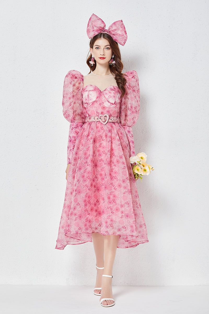 Lace Long Sleeve Off Shoulder Open Back Mermaid Maxi Gown - View 3