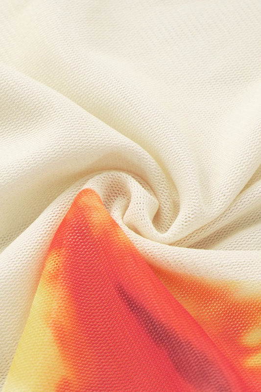 Sexy Floral Print Sleeveless Backless Dress