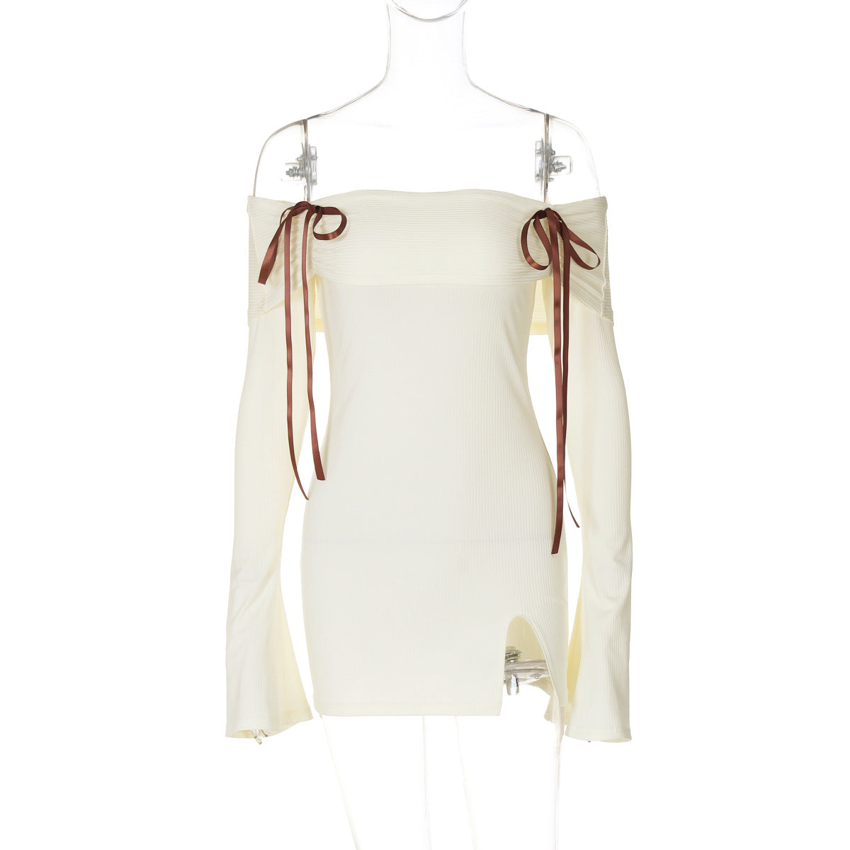 Rhode Mini Dress - Apricot