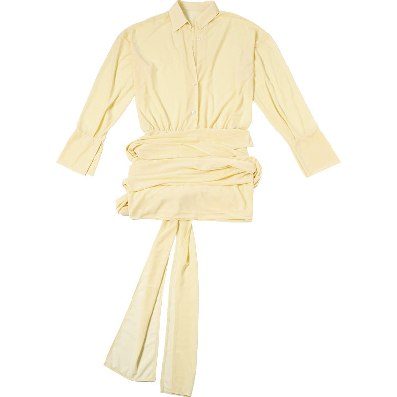 Lyon Mini Dress - Yellow