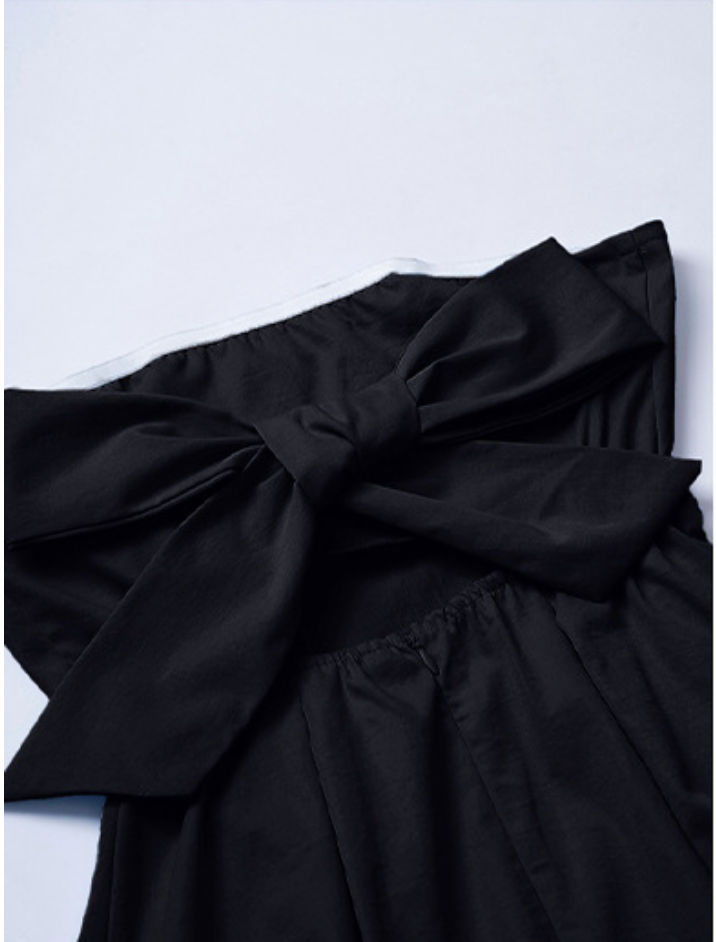 Strapless Box-Pleated Fit-and-Flare Mini Dress 10