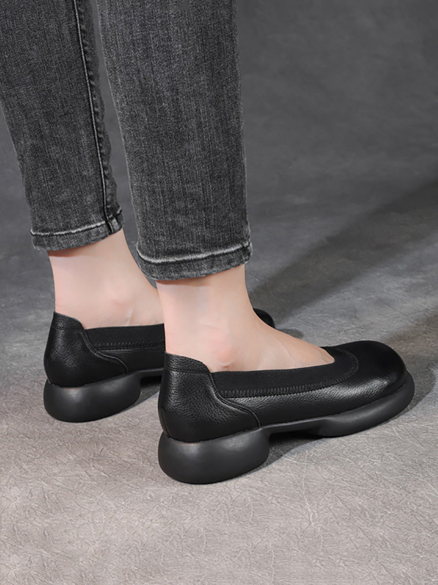 Casual Genuine Leather Low Heel Shoes