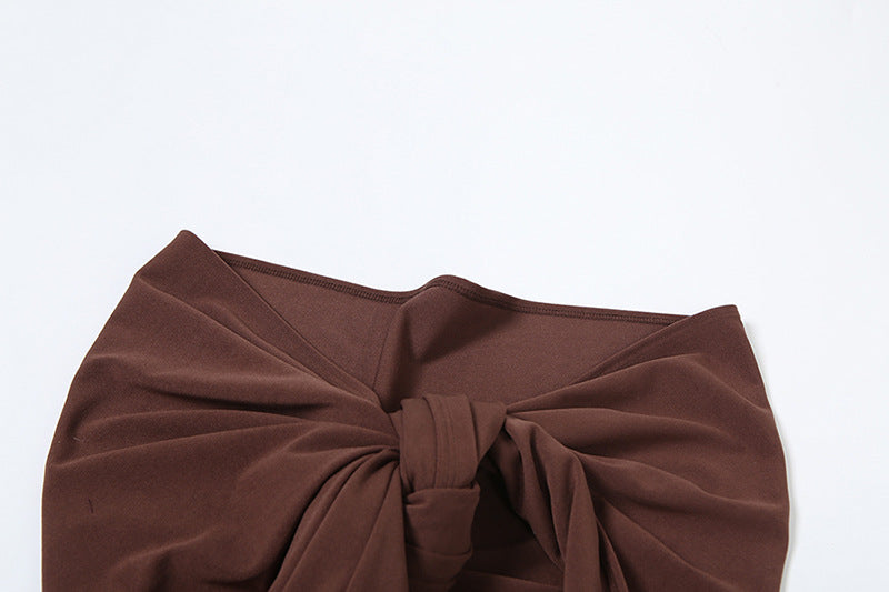 Carway Maxi Dress - Brown