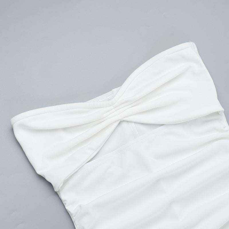 Cruz Maxi Dress-White