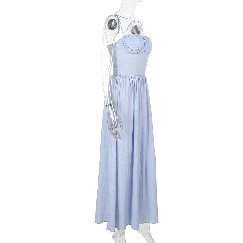 Alina Maxi Dress - Light Blue