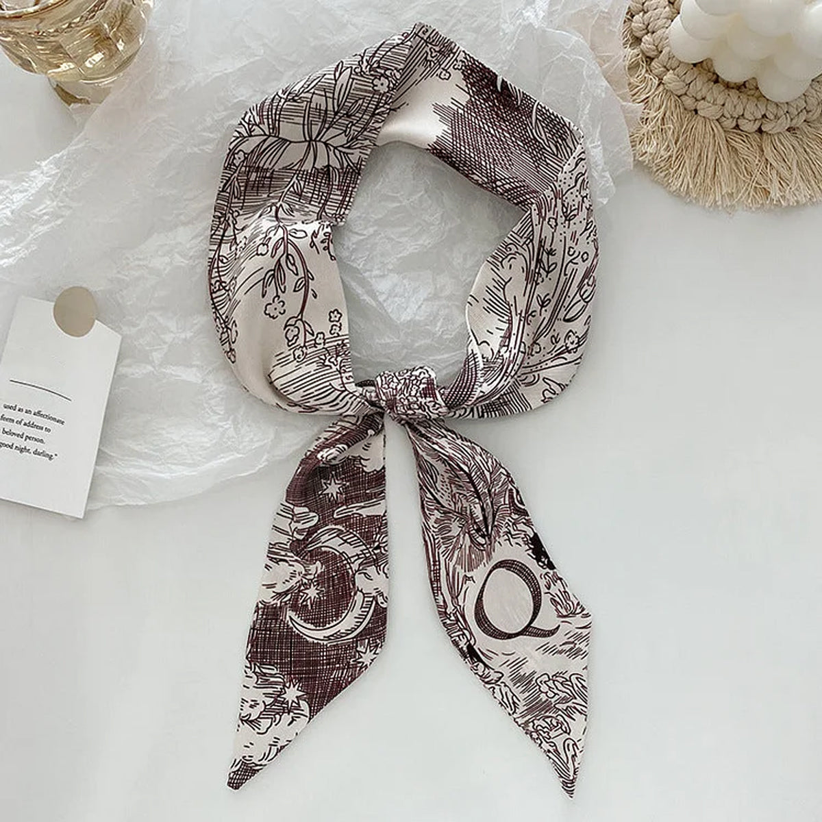 Twenty-six Letters Vintage Headband