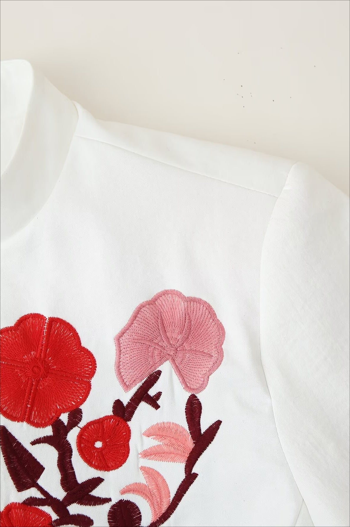 Elegant Embroidered Blazer Coat for Effortless Style