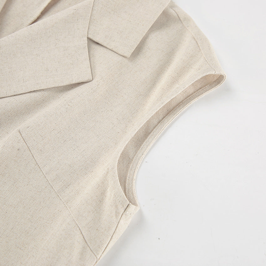 Rustin Midi Dress - Khaki