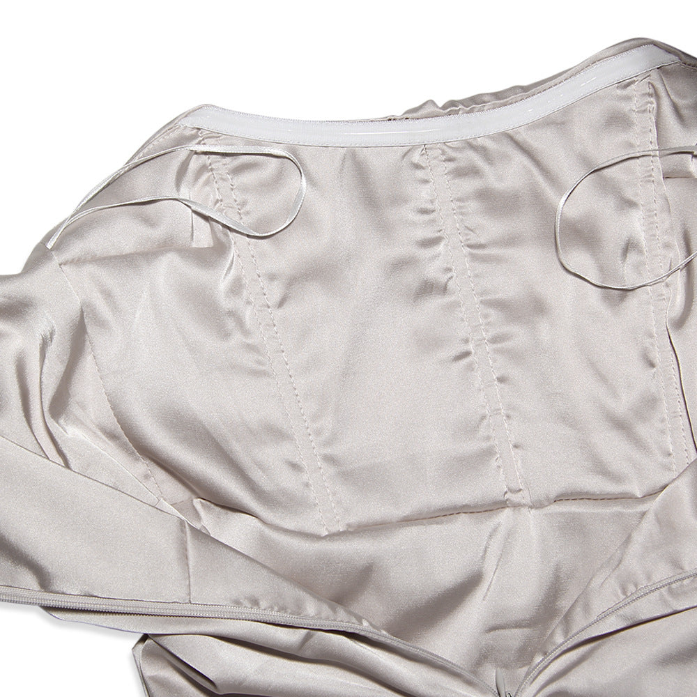 Cassio Mini Dress - Grey