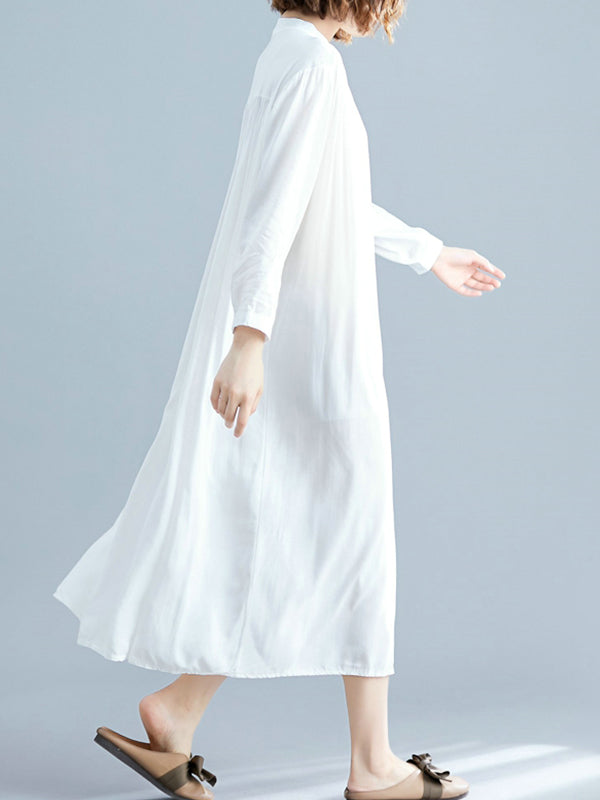 She's All Tiki Midi Shirt Dress - Fashionpara