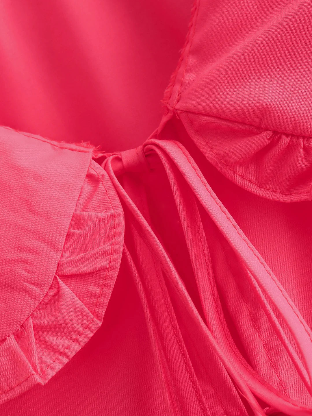 Solid Color Lace-Up Long Sleeve Cardigan Shirt - Fashionpara