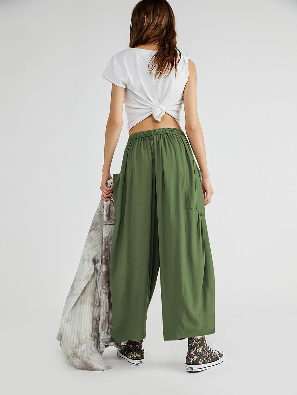 Comfortable Wide-Leg Yoga Pants - Fashionpara