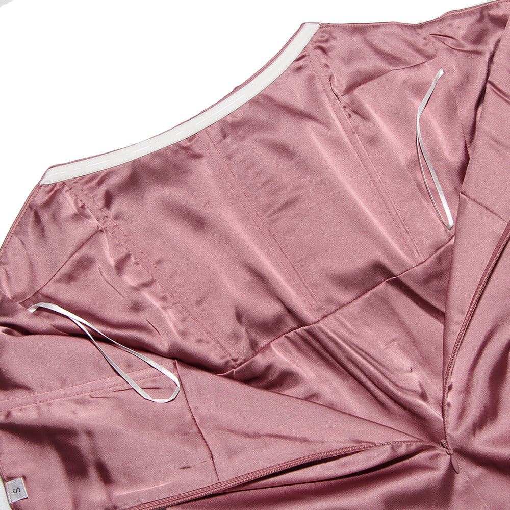 Cassio Mini Dress - Rose Red