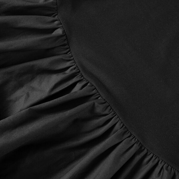 Drama in Town Mini Dress - Black