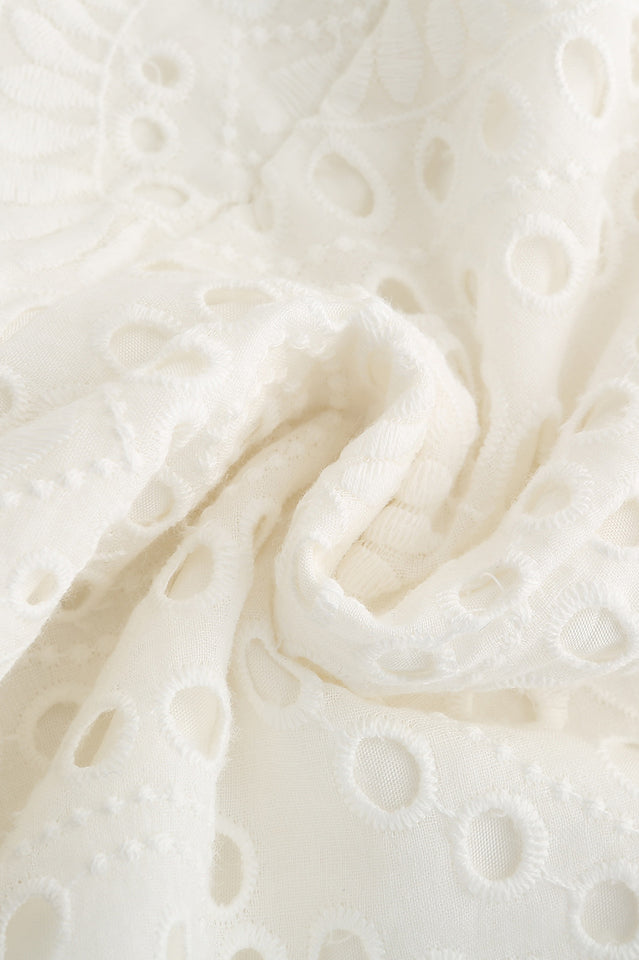 High Neck Cut Out Mini Dress