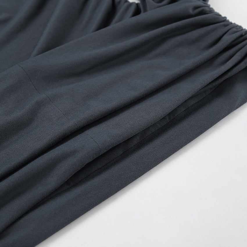 Glamor Off-Shoulder Dress - Grey