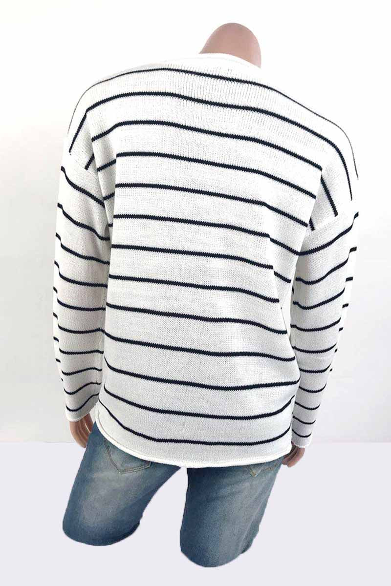 Florcoo Lightweight Round Neck Sweater for Effortless Style