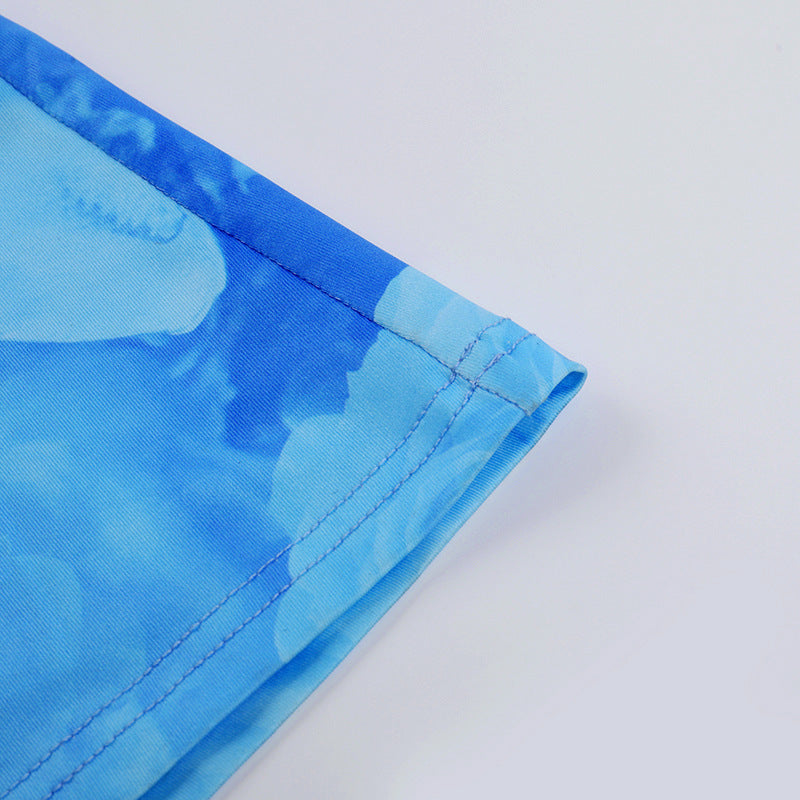 Pires Maxi Dress - Blue