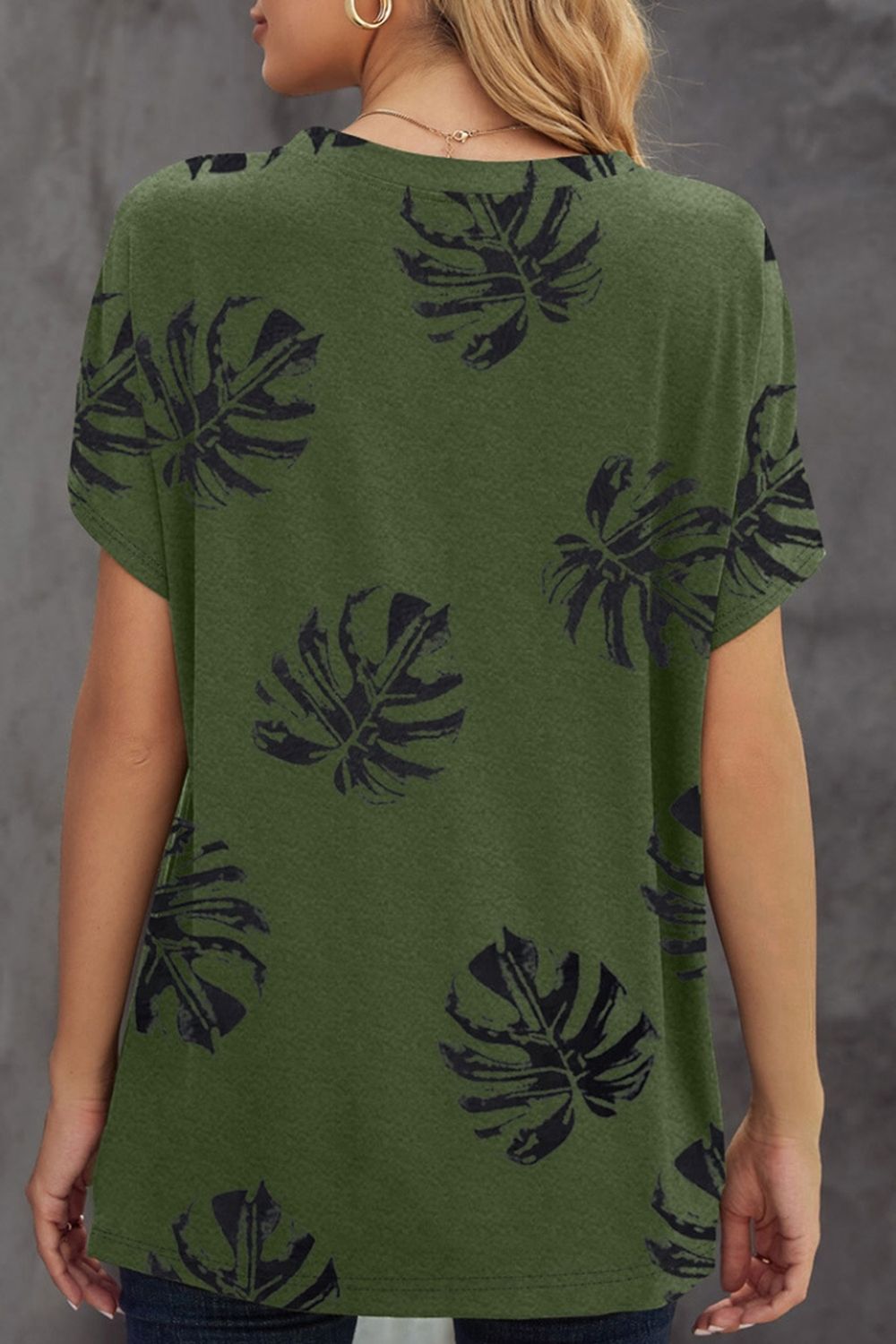 Printed Crew Neck T-Shirt
