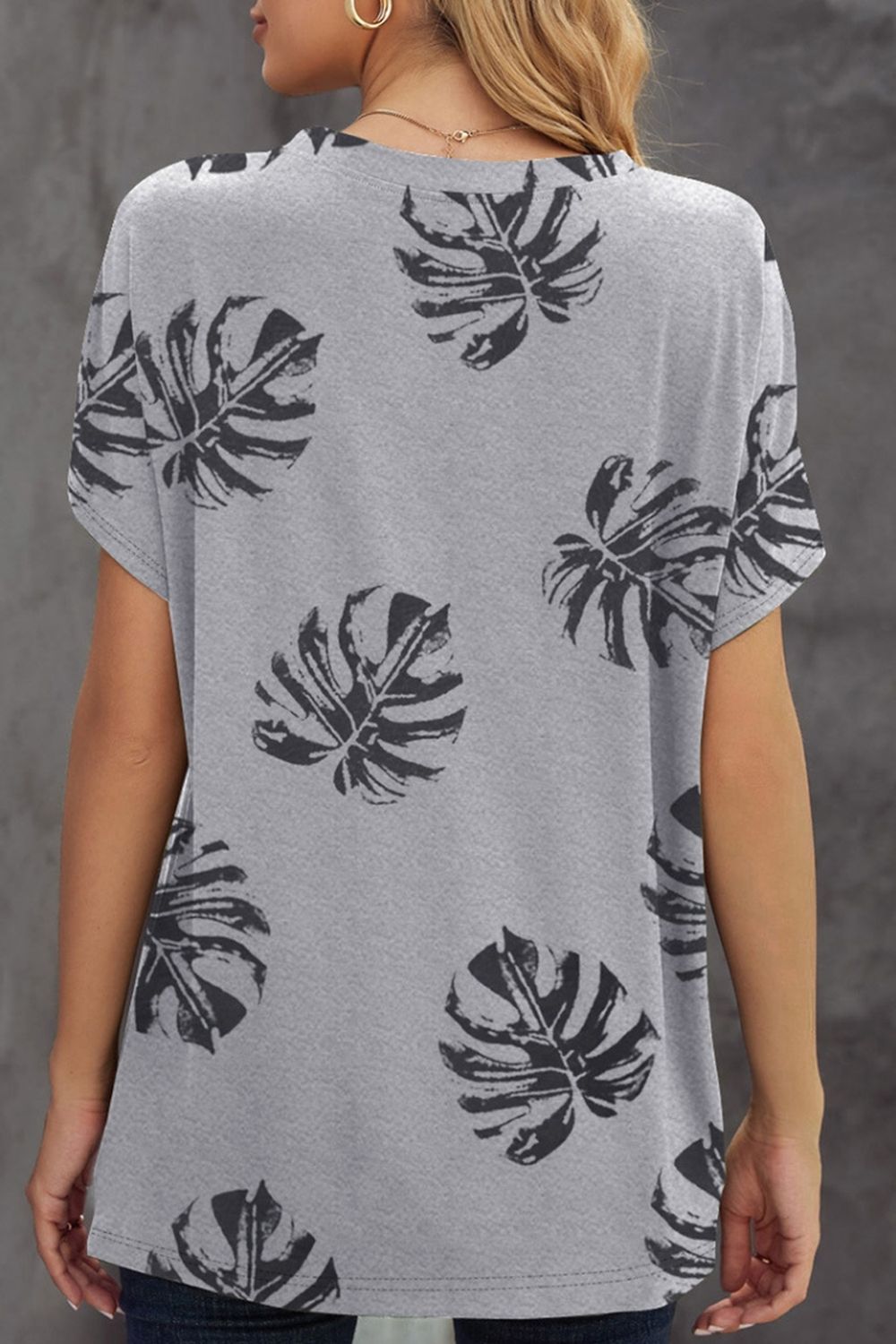 Printed Crew Neck T-Shirt