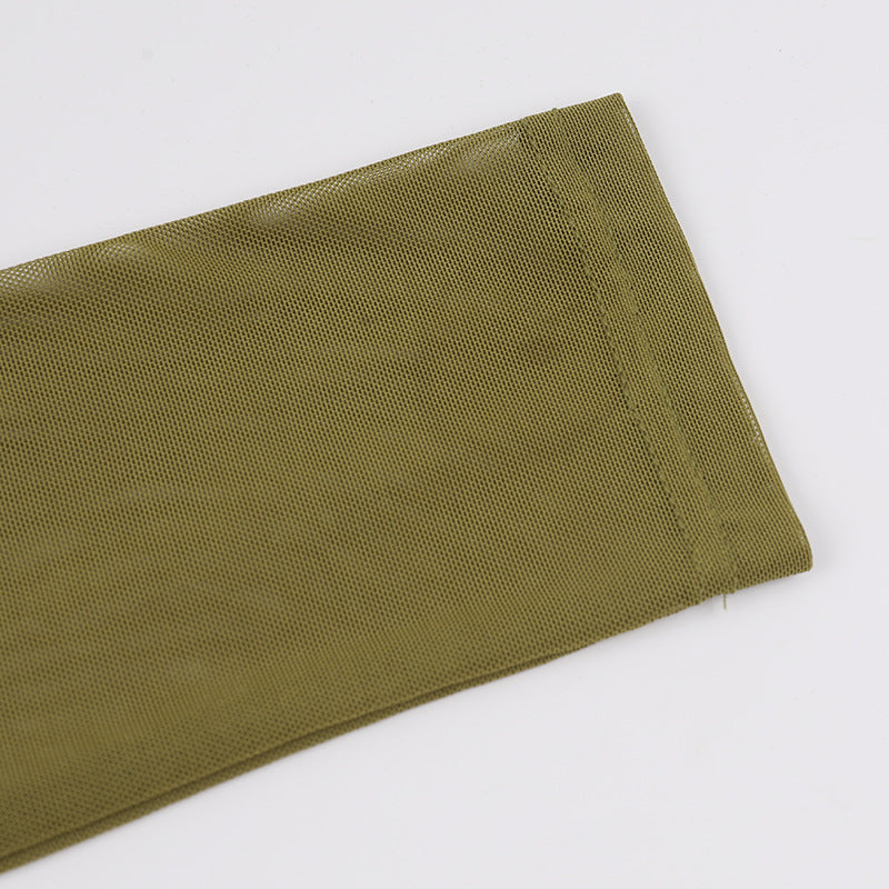 Marysh Mesh Bodycon Dress - Yellow