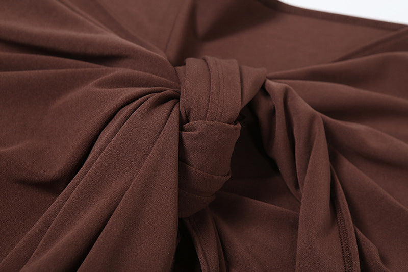 Carway Maxi Dress - Brown