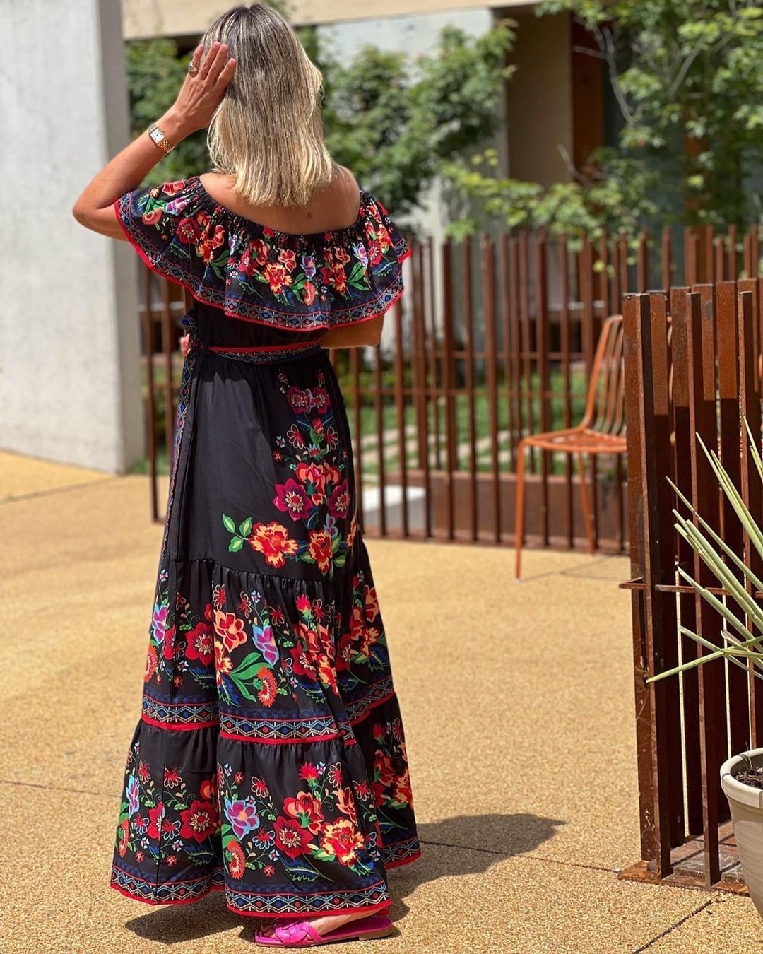 Soft Beach Specialty Print Dress - Fashionpara