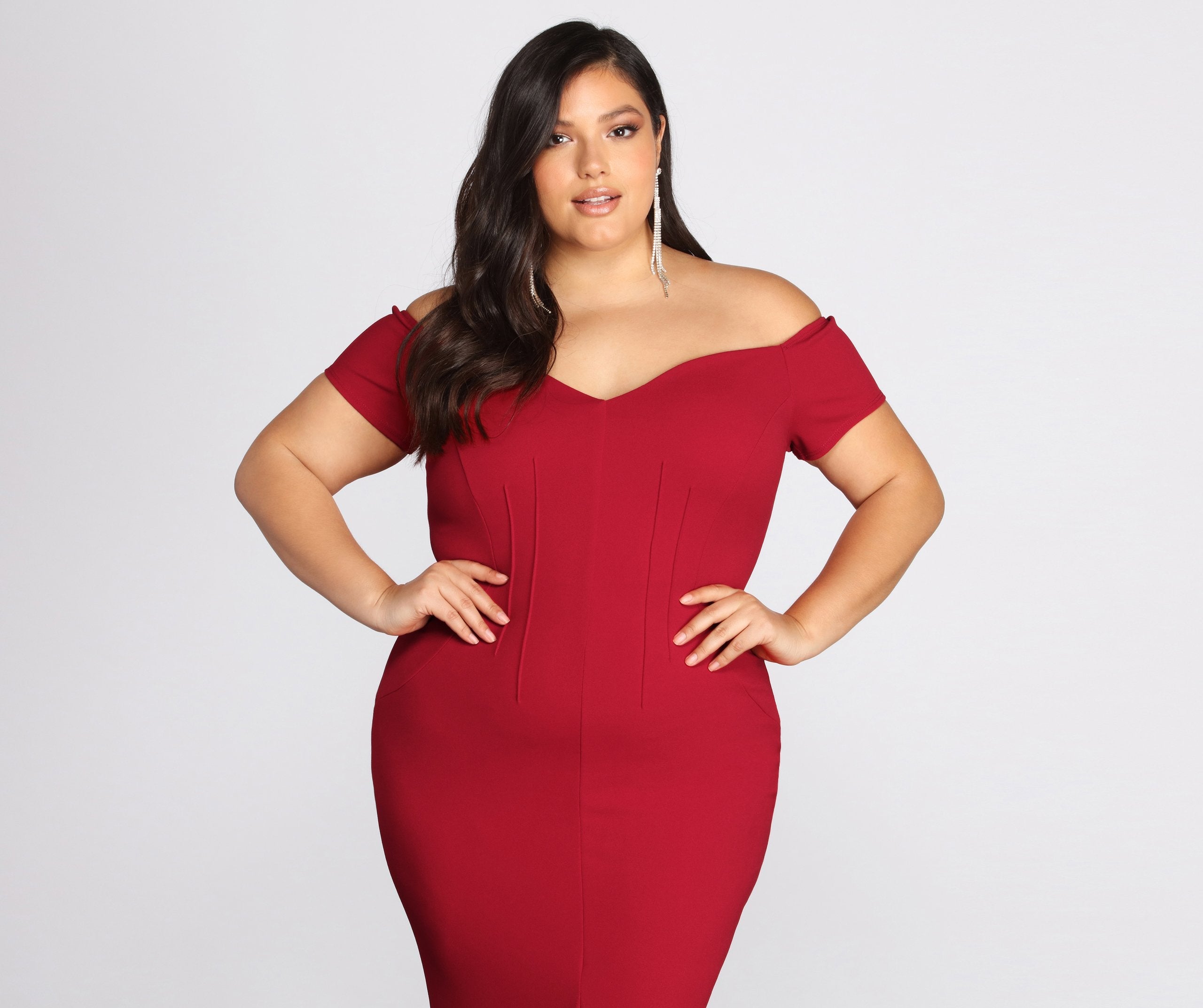 Plus Roxy Sweetheart Dress - Fashionpara