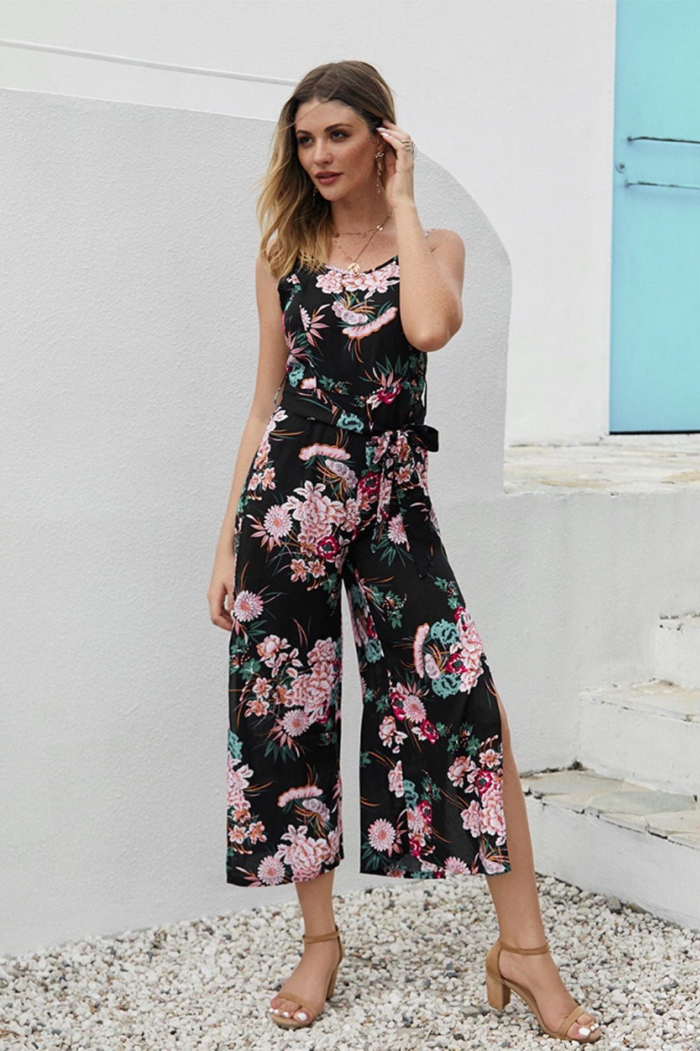 Printed Sling Wide Leg Piece