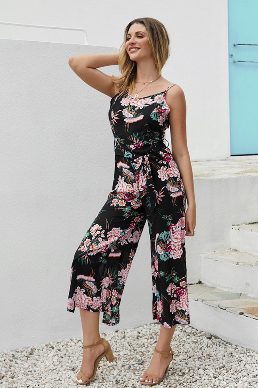 Printed Sling Wide Leg Piece