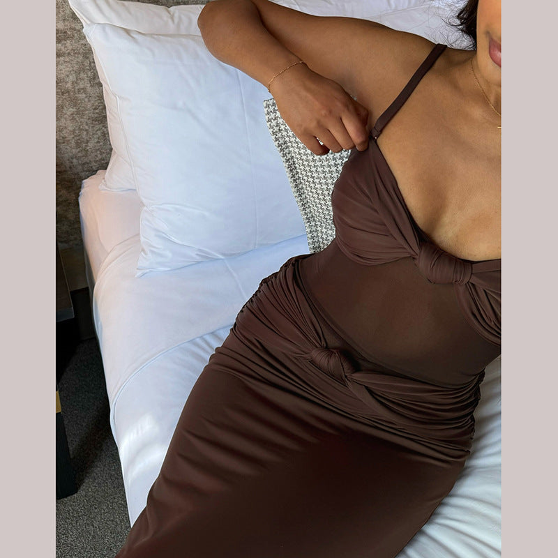 Flawless Maxi Dress - Brown