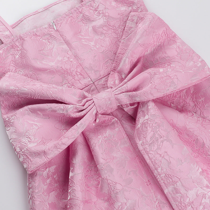 Moriyon Mini Dress-Pink