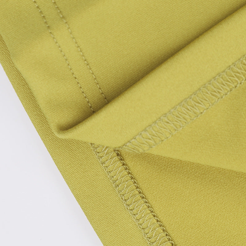 Marysh Mesh Bodycon Dress - Yellow