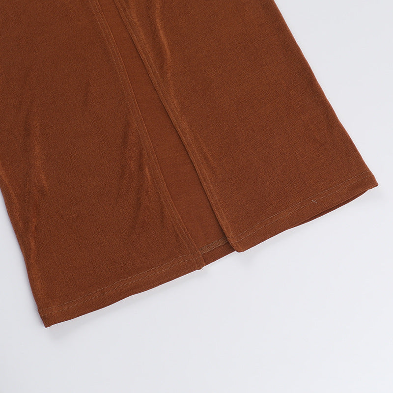 Rowan Maxi Dress - Brown
