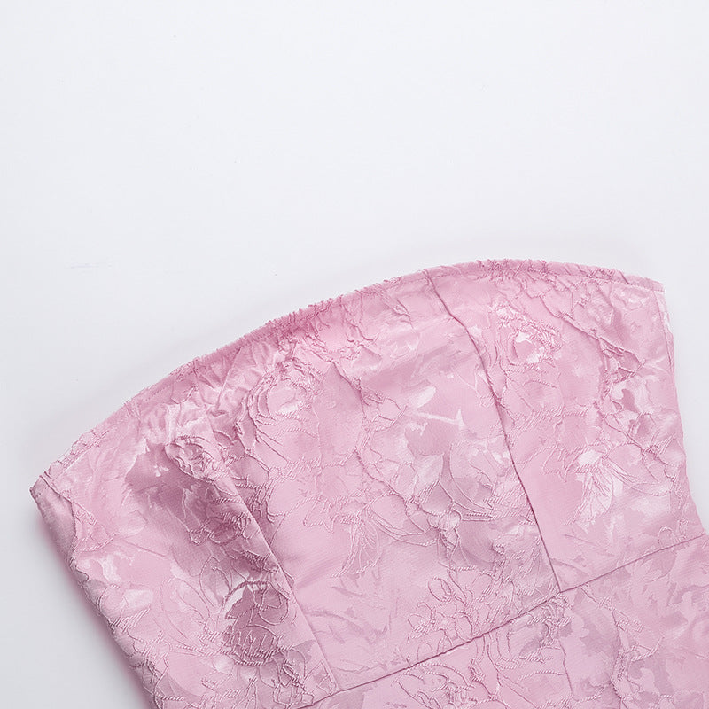 Antalya Mini Dress-Pink