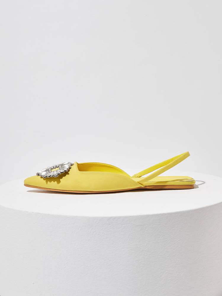 Rhinestone Wedding Pointed Toe Sandals