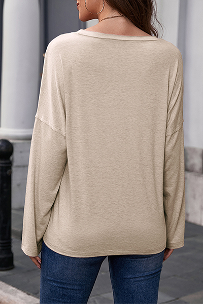 Casual Butterfly Print Patchwork Basic O Neck Tops