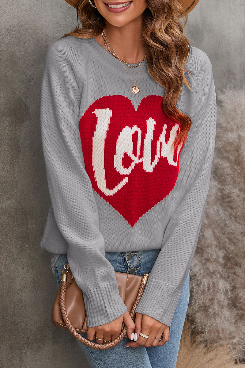 Florcoo Embroidered Patchwork O Neck Sweater for Casual Style