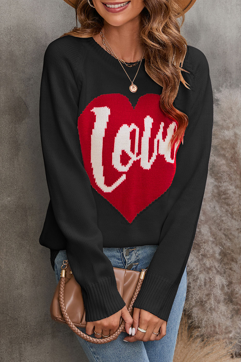 Florcoo Embroidered Patchwork O Neck Sweater for Casual Style