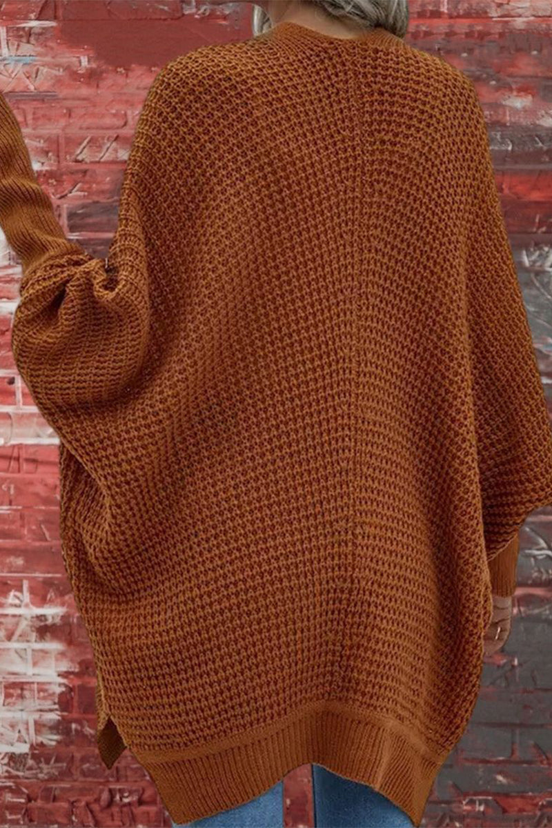 Florcoo Women's V Neck Bat Sleeve Cardigan in 8 Colors