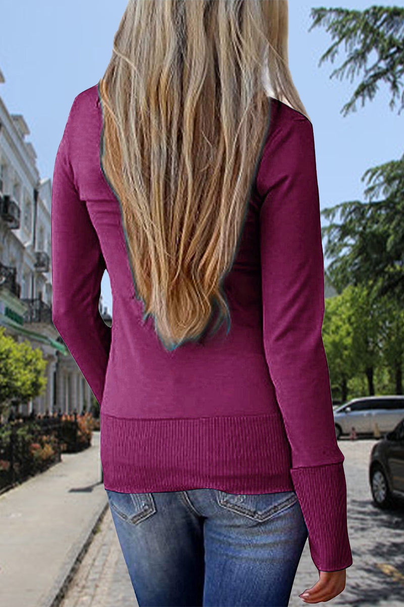 Casual Solid Buttons Solid Color Cardigan Collar Cardigans(11 Colors) - Fashionpara