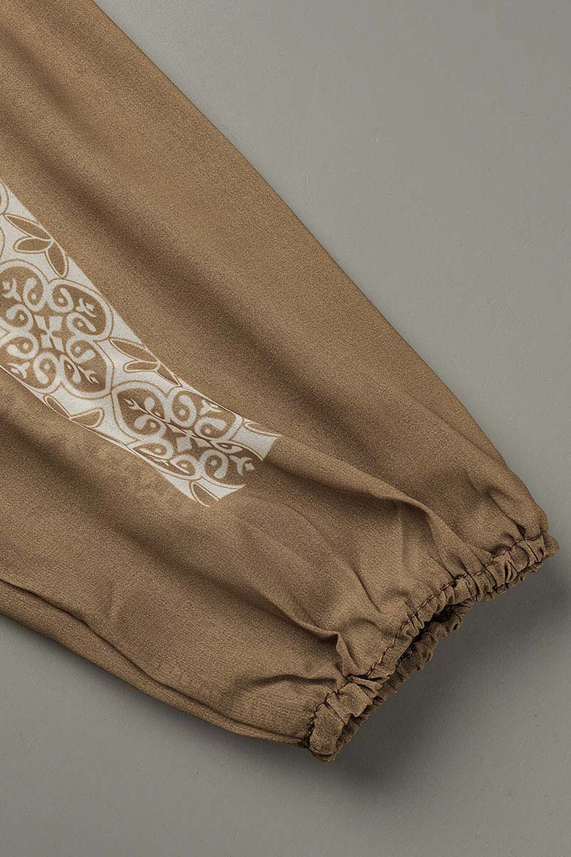 Sweet Elegant Print Printing V Neck Irregular Dress Dresses(3 Colors) - Fashionpara