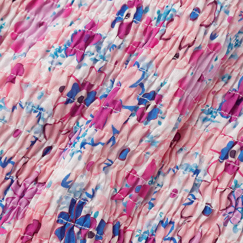 Sweet Elegant Print Printing Off the Shoulder Tops(8 Colors)