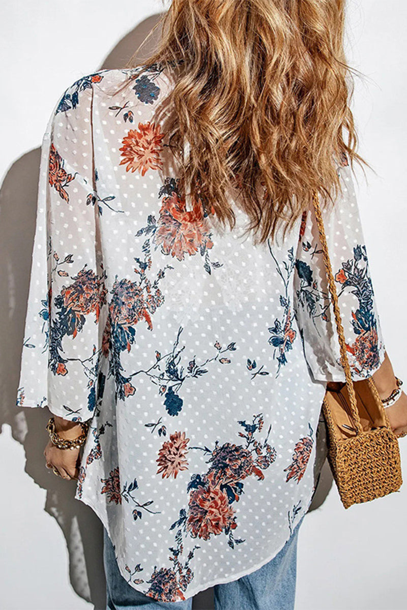 Florcoo Casual Patchwork Cardigan for Effortless Style