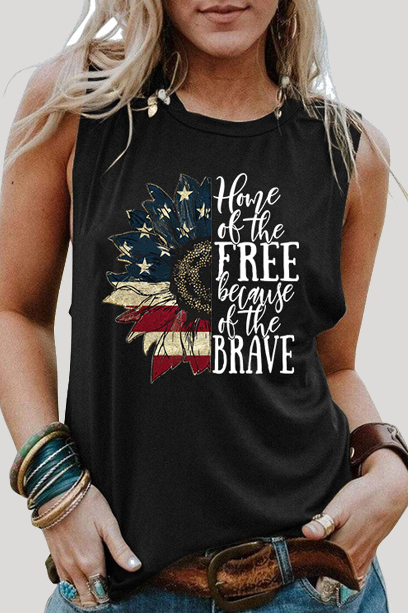 Casual Print Patchwork O Neck Tops(7 Colors) - Fashionpara