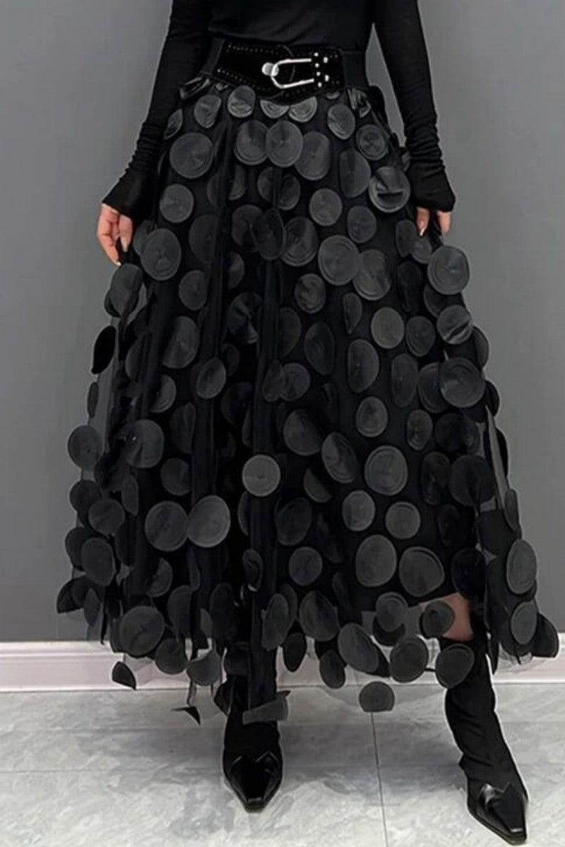 Casual Solid Patchwork Regular High Waist Conventional Patchwork Bottoms(3 Colors) - Fashionpara