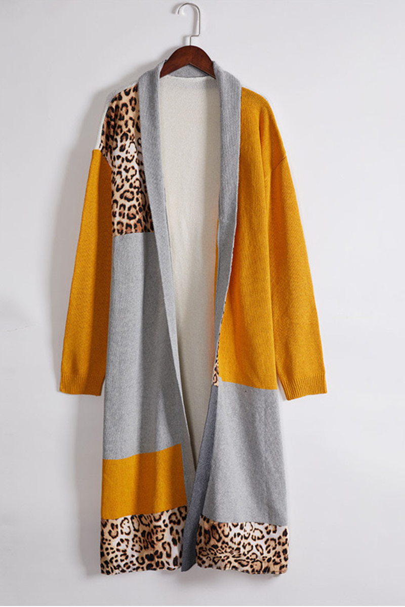 Florcoo Color Block Cardigan for Effortless Everyday Style