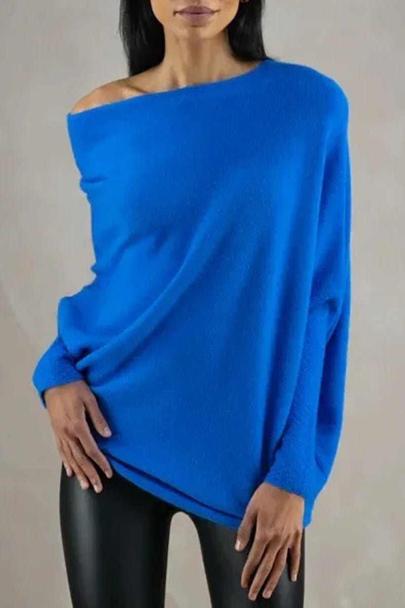 Casual Simplicity Solid Make Old O Neck Tops(10 Colors) - Fashionpara