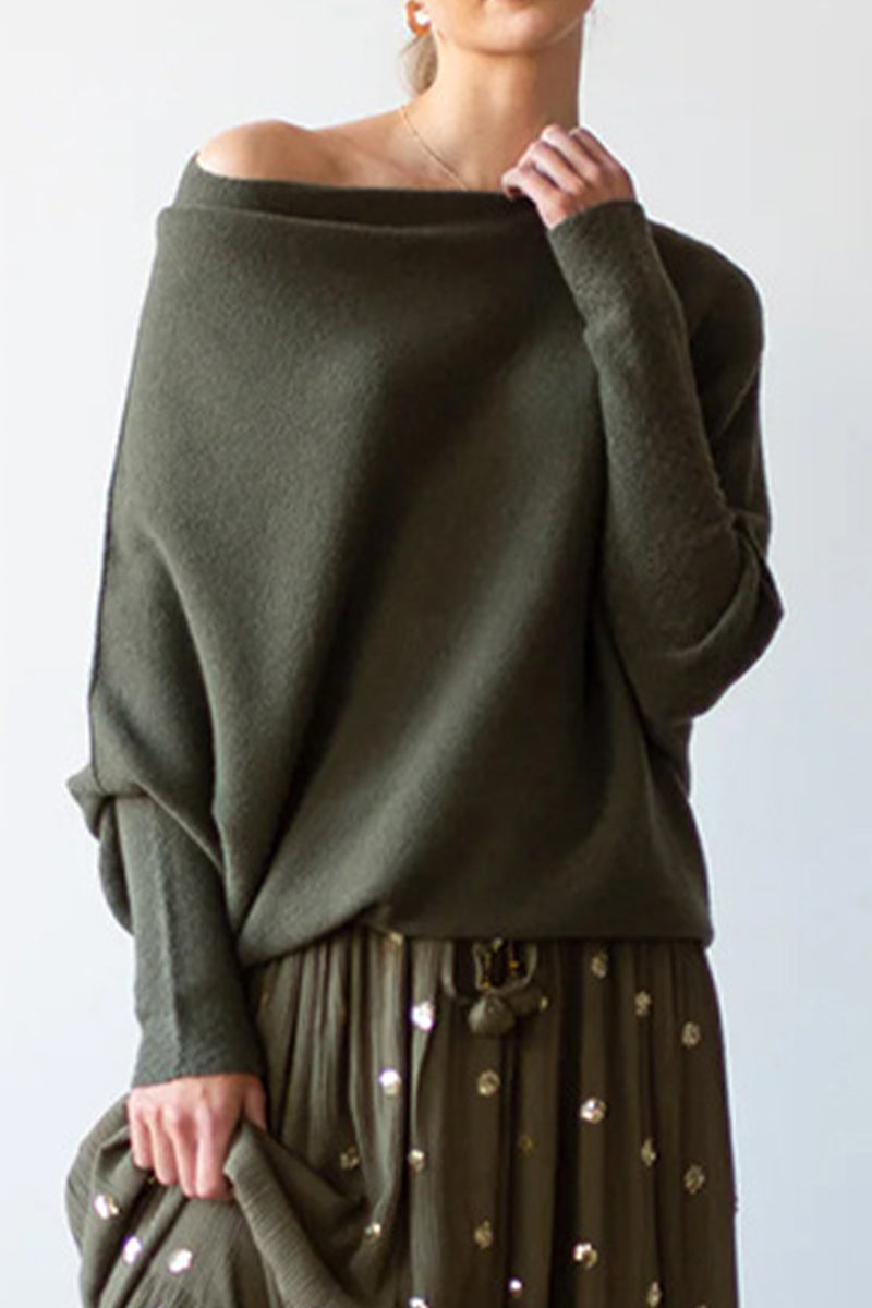 Casual Simplicity Solid Make Old O Neck Tops(10 Colors) - Fashionpara