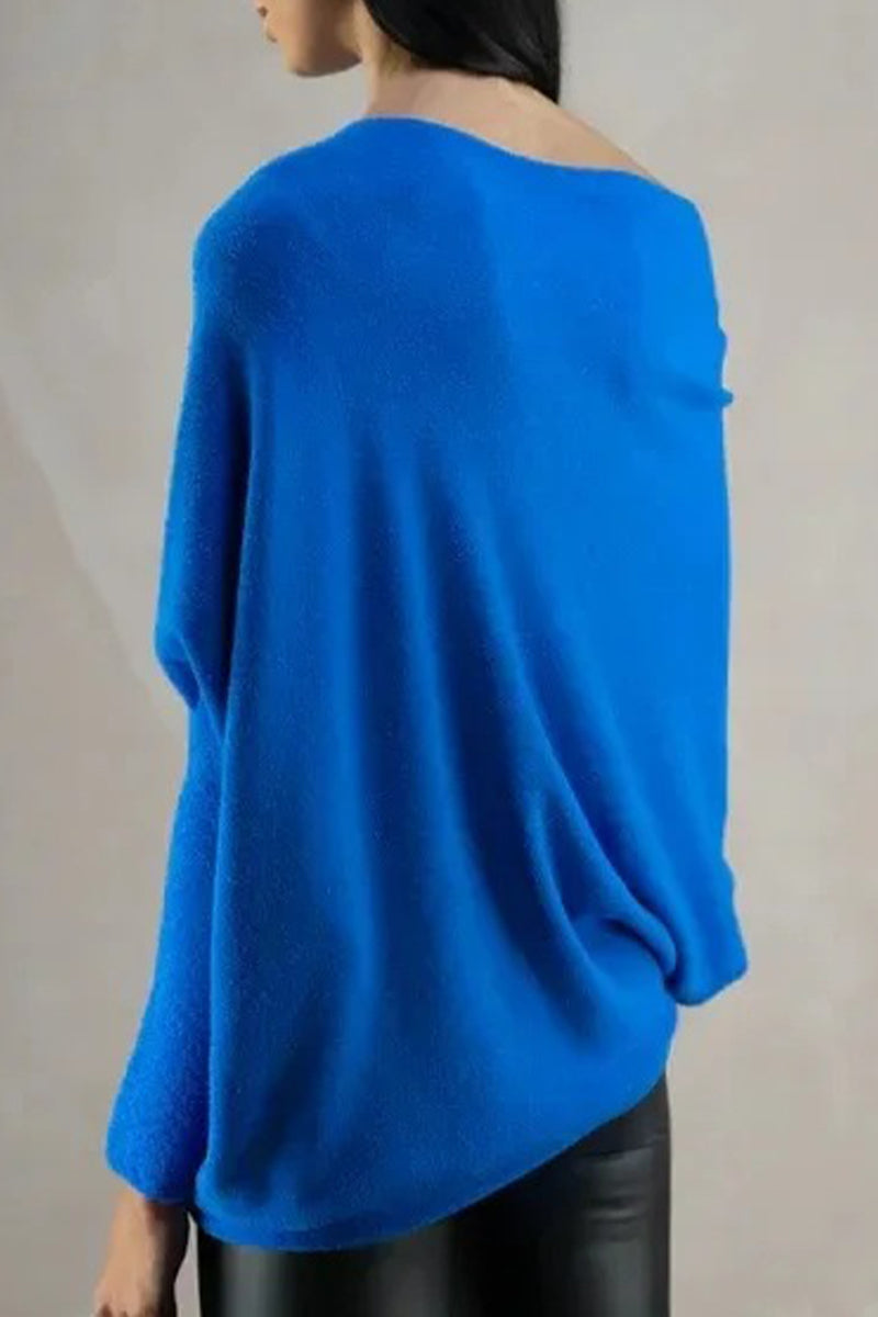 Casual Simplicity Solid Make Old O Neck Tops(10 Colors) - Fashionpara